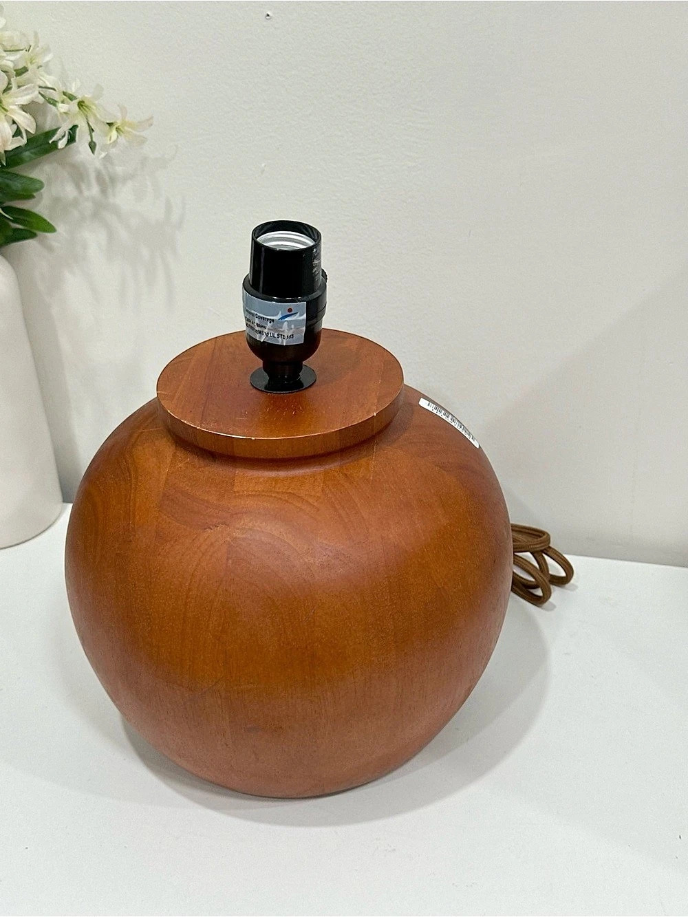 Wood Base  Table Lamp - Hearth & Hand™ with Magnolia
